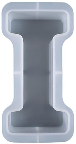 ALEFBET Silikonform Buchstaben Groß XXL - 18cm,Silikonformen Gießformen Buchstaben,DIY Silikon Gießform,Gipsformen zum Gießen,Epoxidharz Formen Buchstaben (I)