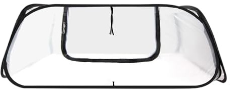Invernadero Pequeño | Protector Portátil con Puerta,Cubierta de Invernadero para Cama de Jardín Elevada,para Plántulas de Verduras y Frutas, Uso Interior Exterior, Principiantes