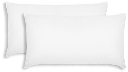 ALMOHADAONLINE-Relleno de Cojín de Tela Microfibra Tacto Pluma 45x65cm – Fibra Siliconada Suave y Voluminosa, Transpirable y Hipoalergénica –Ideal para Cojines Decorativos, Sofás y Camas (2, 45x65 cm)
