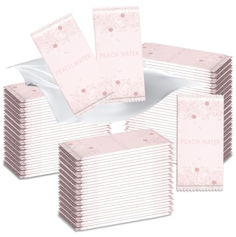 80 Pcs Feuchtes Toilettenpapier Einzeln Verpackt Erfrischungstücher Feuchttücher Einzeln Verpackt Toilettenpapier Feucht Feuchte Waschlappen Hautfreundlich für Zuhause, Büro, Outdoor