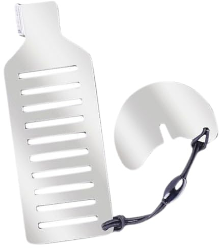 Hemobllo Verrou de Sécurité Portable Dispositif de Verrouillage en Acier Inoxydable Facile à Installer pour Portes D'appartement et Hôtel pour Voyage et Sécurité