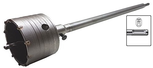 FRESA A TAZZA CAROTATRICE (VARI DIAMETRI DISPONIBILI) PER TRAPANO + ASTA CON ATTACCO SDS PLUS DA 50 cm