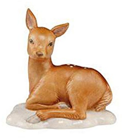 Goebel Kleines Rehkitz Winterwald Weihnachtsfigur Weihnachtsdekoration