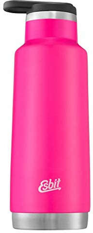 Esbit Isolierflasche Pictor - Edelstahl Thermoflasche 550 ml in Pink - mit Loop Verschluss
