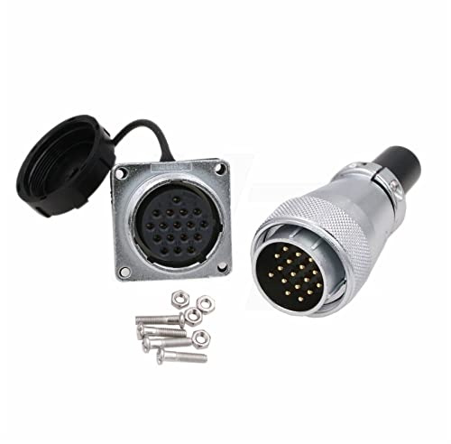 Hangton ws28 17 Pin 10A maschio Presa Femmina Aviazione Rotondo connettore di alimentazione separatore saldato Auto esterna Solare