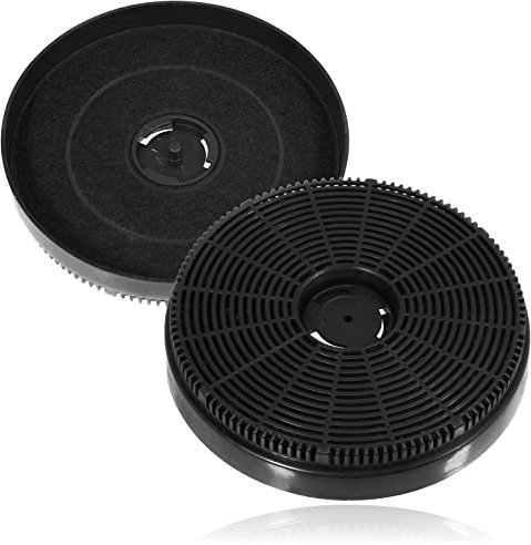 SPARES2GO Charcoal Filter Cooker Hood Compatible with Russell Hobbs RHGCH601, RHGCH901, RHGCH702B-M, RHGCH902B-M, RHGCH603DS, RHGCH903DS, RHICH904DB G3000024 (Pack of 2)