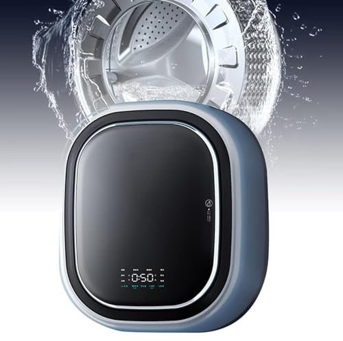CGLYYDS Mini Les Machines à Laver à Tambour Mural, conçues pour Les bébés et Les sous-vêtements, Cuisson et Lavage à Haute température, 15 Minutes de Lavage Rapide, capacité de 3 kg