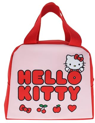 Blueprint Collections Hello Kitty Lunch Bag | Insulated Tote for Kids | Cute Lunch Box & School Supplies | Hello Kitty Gifts
