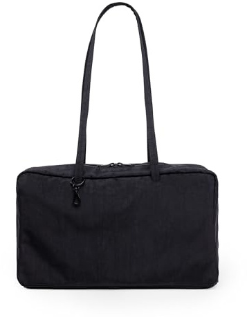 BAGGU Medium Nylon Bowler Bag - Black