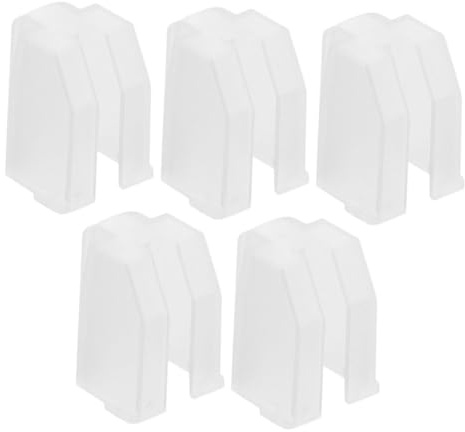 Alipis Cubierta Protectora de Aguja Paquete de 5 Piezas para Proteger el Stylus del Plato Giratorio para Tocadiscos de Plástico Ligera y Fácil de Reemplazar