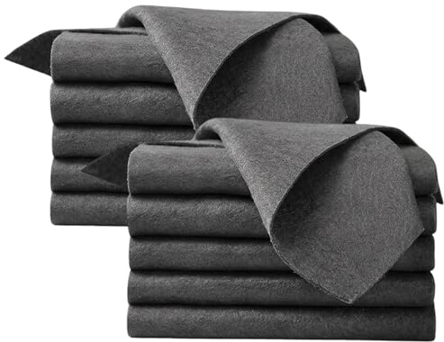 chenghuayu Paño Mágico Antonio Herato - 2026 New Sin Pelusas y Sin Marcas, Bayetas de Microfibra, Trapos de Limpieza, Súper Absorbentes y Reutilizables, para Hogar, Cocina y Cristales (10, 30 * 40)