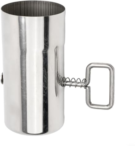 Wood Burning Stove Chimney Pipe With Damper Flue Extension Stainless Steel Heat Dissipating Smoke Tube