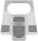 SIGG WMB ONE Top Verschluss (One Size), Ersatzteile Trinkflaschen, einhändig bedienbarer & auslaufsicherer Verschluss mit Silikondichtung