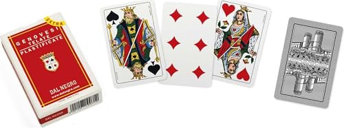 Dal Negro Carte da Gioco Genovesi Extra Astuccio Rosso
