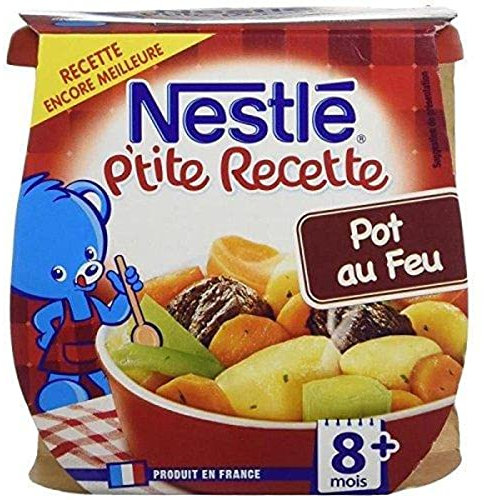 NESTLE P'tite recette pot au feu au boeuf - 2 x 200g