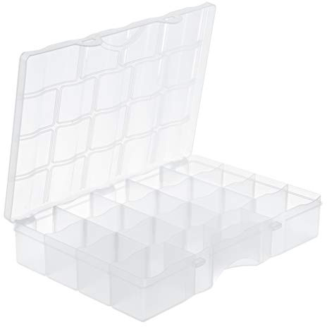 SmartStore Aufbewahrungsbox mit Deckel – großer Organizer für kleine Gegenstände – ordnen und organisieren Sie Ihr Zuhause mit Funktionalität – durchsichtige Kunststoff-Box