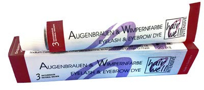 Hair Well ögonbryn & ögonfrans toning brun 20 ml skönhet toning färg professionell produkt