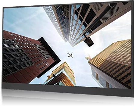 17.3in datorskärm, bärbar 1920 x 1080 Full HD tunn datorskärm IPS delad skärm, 1080P / 178 ° betraktningsvinkel / 60Hz / 250cd /, för HDMI för för för