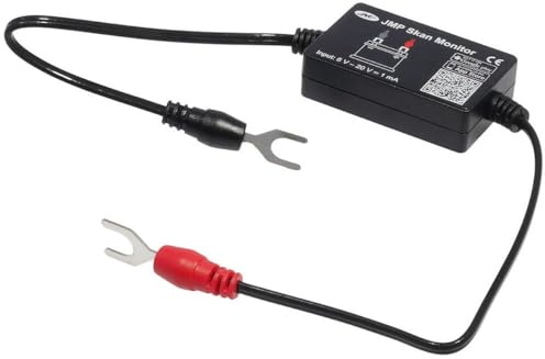 Batteriemonitor JMP Skan Monitor 2 für 12V Batterie, Bluetooth, universal | Überwacht Ladezustand per kostenloser App, Bluetooth ab 4.0, 10 m Reichweite; Benachrichtigung, bei Lithiumbatterien ungenau