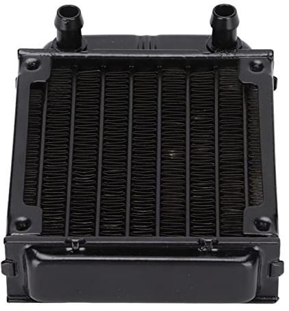 Shanrya Radiatore in Alluminio, scambiatore di Calore per Raffreddamento ad Acqua Installazione Semplice per Aria condizionata Evaporatore per Inverter Industriale a frequenza variabile per CPU del