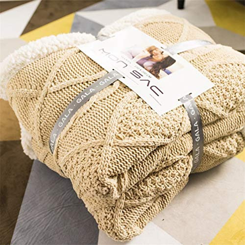 Decke Gestrickte Decke Kuschelig, Handgemachte Strickdecke Decke Decke Decke Tagesdecke Abdeckung Decke für Bett & Sofa, Couch, Bank, Stuhl, Chubby Warm Das neue