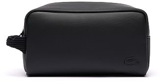 Lacoste Herren Kulturtasche Toilet KIT, Reisetasche,Kulturbeutel,SCHWARZ (000),Einheitsgröße (One Size)