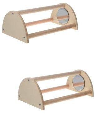 BESPORTBLE 2stücke Holz-küken-sitzstange Verstellbarer Hühner-roosting-ständer Für Küken Und Hühner Für Innen Und Außenbereiche Aus Poliertem Holz Für Sicheren Halt Und Komfort