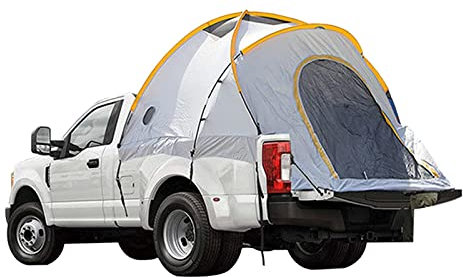 Campingzelt, LKW-Ladeflächenzelt – LKW-/Autozelte für Camping, wasserdichte und Winddichte Pickup-Truck-Zeltliegefläche, stabile LKW-Ladeflächen-Wohnmobilschale mit Tragetasche