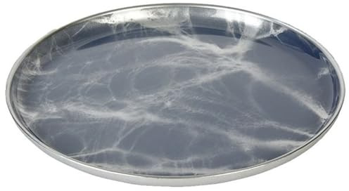 Lambert Achat Teller grau/Silber D 28 cm H 2 cm