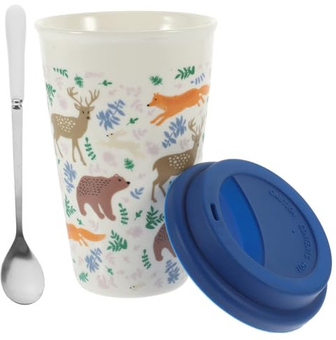 Garneck Weihnachtsbecher Keramik Kaffeetasse Weihnachts-keramiktasse Trinkbecher Keramiktasse Für Tee Getränke