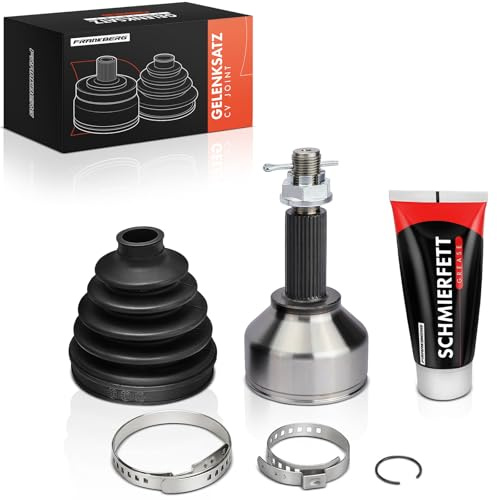 Frankberg Jeu de Joints Arbre de Transmission Essieu Avant Compatible avec Berlingo EC ER 2018-2024 C4 Cactus 2018-2024 C4 Grand Picasso II DA DE 2013-2024 C5 Aircross A 2018-2024 9808771480