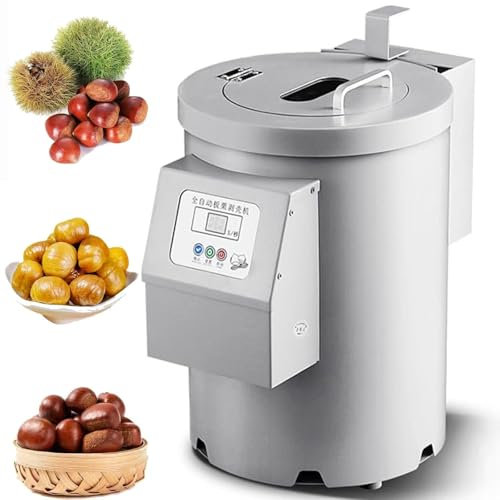 RRXEOUU Macchina per pelare Le Castagne Commerciale, Macchina per sgusciare Le Castagne, apriscatole per Castagne, Macchina per schiacciare Le Castagne(10knives)