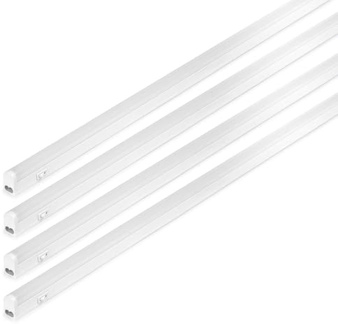NCC-Licht LED Unterbauleuchte Lightbar Connect Linex 115cm Weiß IP20 20W 2200lm Neutralweiß 4000K mit Schalter