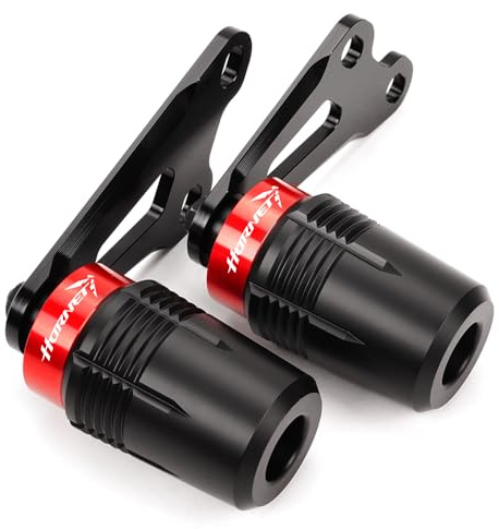 LLIDFONK Protection contre les chutes pour CB750 CB1000 CB 750 1000 Hornet 2023 2024 2025 Accessoires Moto Patins de chute Cadre Curseur Crash Protection CB1000 Hornet SP 2025 (rouge)