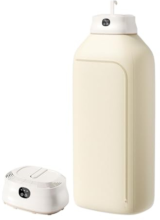Ylnailky Asciugabiancheria Portatile | Asciugabiancheria Piegevole 400W con Timer,Stendibiancheria Compatto per Casa Viaggi Campeggio Abbigliamento Jeans