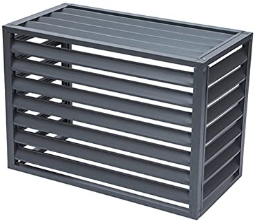 Sichtschutzzaun aus Aluminium für den Außenbereich, vielseitiges Mülleimer-Gehäuse, Abdeckung für Klimaanlage, Pflanzenständer für Hinterhof, Garten und Terrasse, robuster Sichtschutz für ultimativen