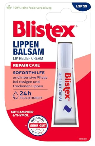 Blistex läppbalsam | För spruckna och torra läppar | 6 ml