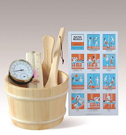 Set d'accessoires pour sauna