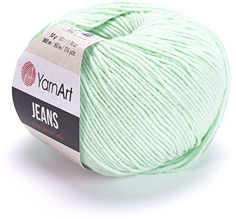 YarnArt Jeans Garn Baumwollgarn Amigurumi Babygarn Wolle 50g Yarn Art 160m/50g (79)