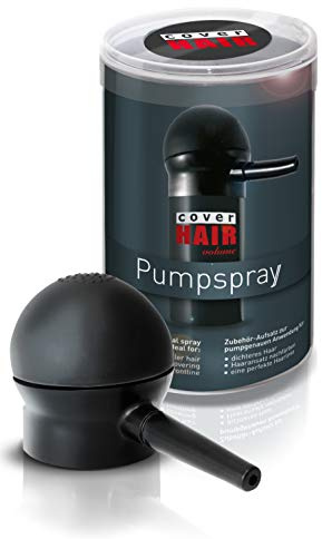 COVER HAIR Pumpsprayaufsatz für Schütthaar & Streuhaar | Geeignet für 30g Dose | Applikator für Schütthaar-Dosen 30g | Haarverdichter Aufsatz-Pumpe für präzises Auftragen des Streuhaars