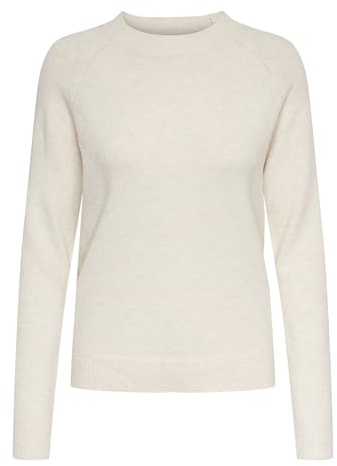 ONLY Damen Pullover Strickpullover ONLRICA Life 15204279,Birch,M