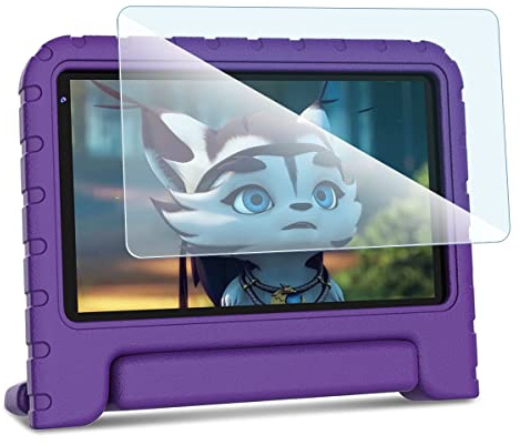 KARYLAX - Flexible Glass Screen Protector, 9H Hardness, Anti-Scratch, Compatible with FACETEL for Kids 8 Inch Android 13