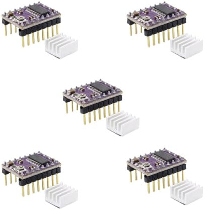 5PCS Stepper Driver board module A4988 DRV8825 (DRV8825 purple)