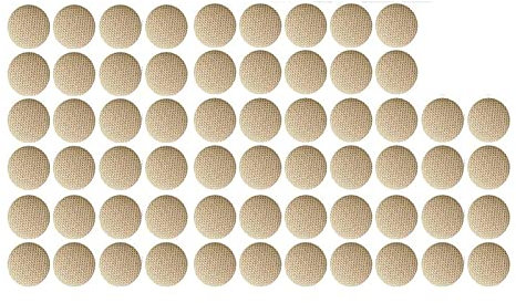 AANAN 60-teiliges Reparaturset for Dachhimmel, Reparatur durchhängender Dachhimmel, Dornschließe, Schrauben, kein Kleber, kompatibel mit LKW/PKW/Van, Schrauben for Dachhimmel-Deckenreparatur