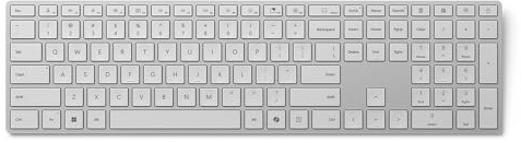 Microsoft Surface Keyboard, Bluetooth Keyboard, Spanish, Grey