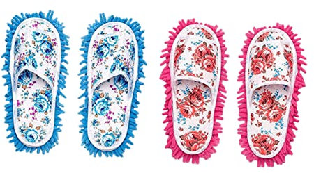 Baluue 2pares Zapatillas Desmontables Para Fregar Calcetines Para Fregar Calcetines Para Para Limpiar El