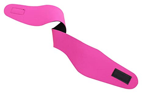 VICASKY Neoprene Sports Headband Red Swimmers Ear Protection for Diving Yoga Swimming