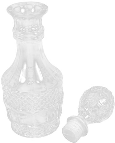Alipis Decanter Per Vino in Vetro Bottiglia Decanter Per Liquori e Alcolici Design Semplice e Raffinato Per Conservare Whisky