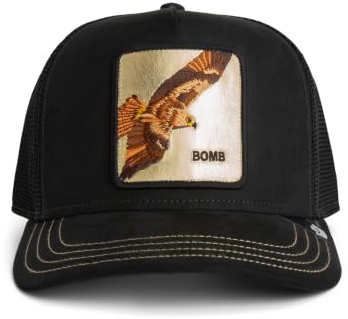 Goorin Bros. Trucker Cap Golden Bomb Void Black Schwarz, Size:OneSize
