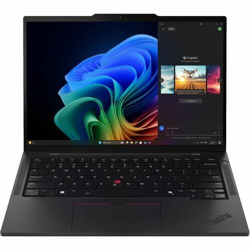 Lenovo ThinkPad T14s Gen 6 21TB000EUS 14 Écran tactile Copilot+ PC Notebook - WUXGA - 60 Hz - AMD Ryzen AI 7 PRO 350-32 Go - 512 Go SSD - Clavier anglais - Noir - Puce AMD - 1920 x 1200 - Windows 1
